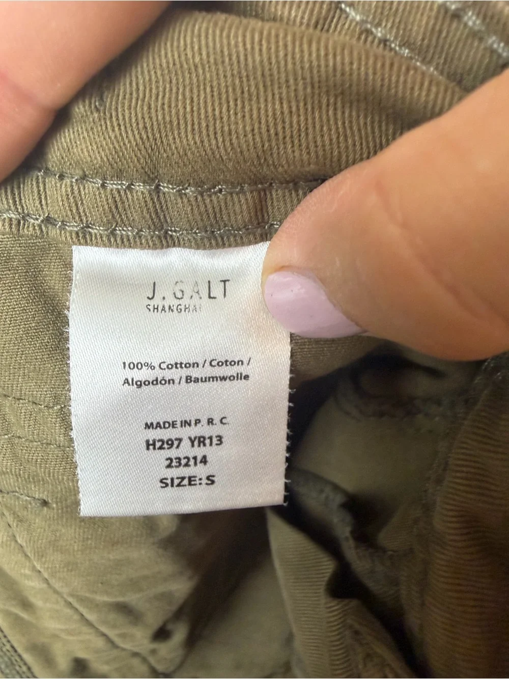 Brandy Melville olive green